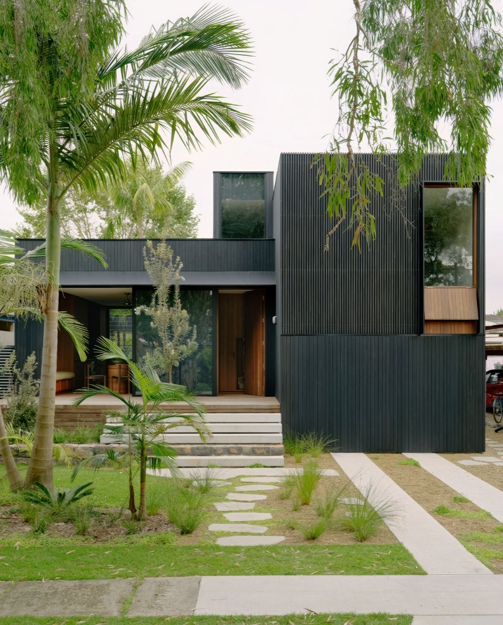 Cladding With Douglas Black